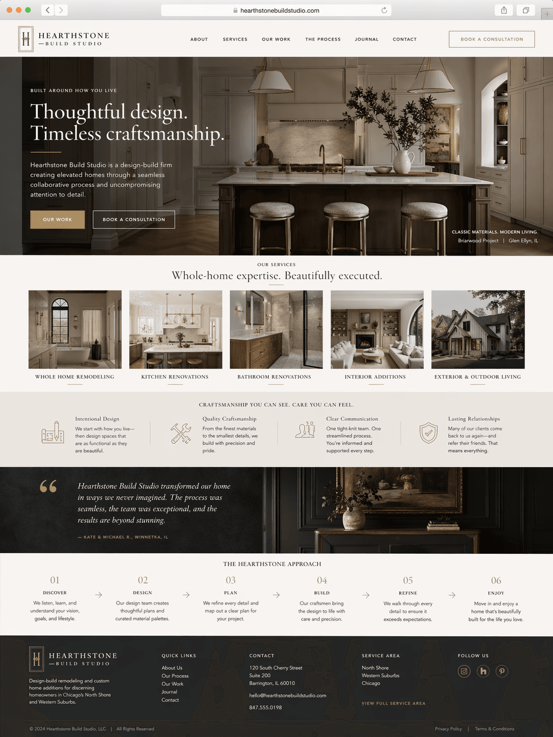 Hearthstone Build Studio Homepage Concept
